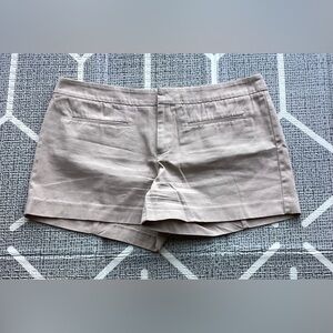 GAP Solid Canvas Motorcross Khaki Flat Short Size 8